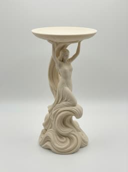 Ethereal Muse Goddess Jewelry Dish & Vanity Decor Stand 3d model