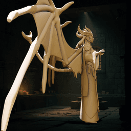 Lilith Demon Woman v2 3d model
