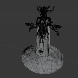 Lilith Demon Woman v2 3d model