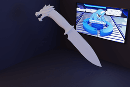 Faca cabeça de dragão.stl 3d model
