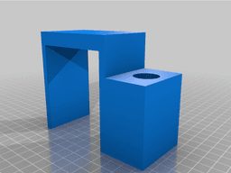 Terassen Solar LED Licht Halter 3d model