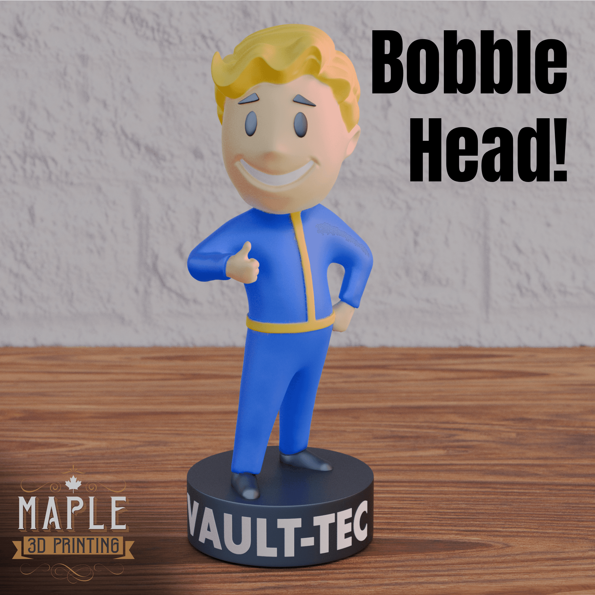 Fallout Bobble Head - Charisma 3d model