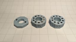 Magnetic Life Counter for MTG TCG and other games 3d model