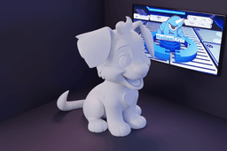 Caozinho coração.stl 3d model