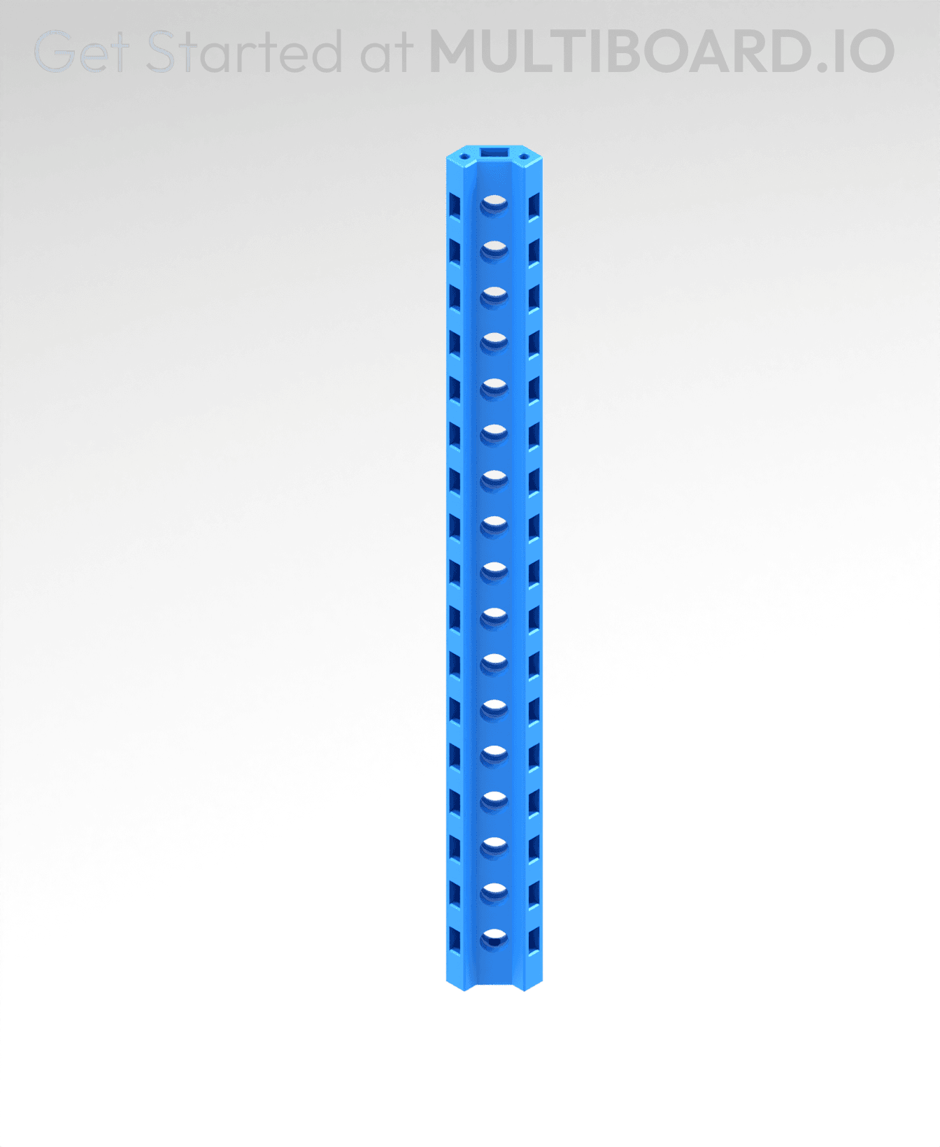 9 MU - Small Thread - L Multiboard Beam 3d model