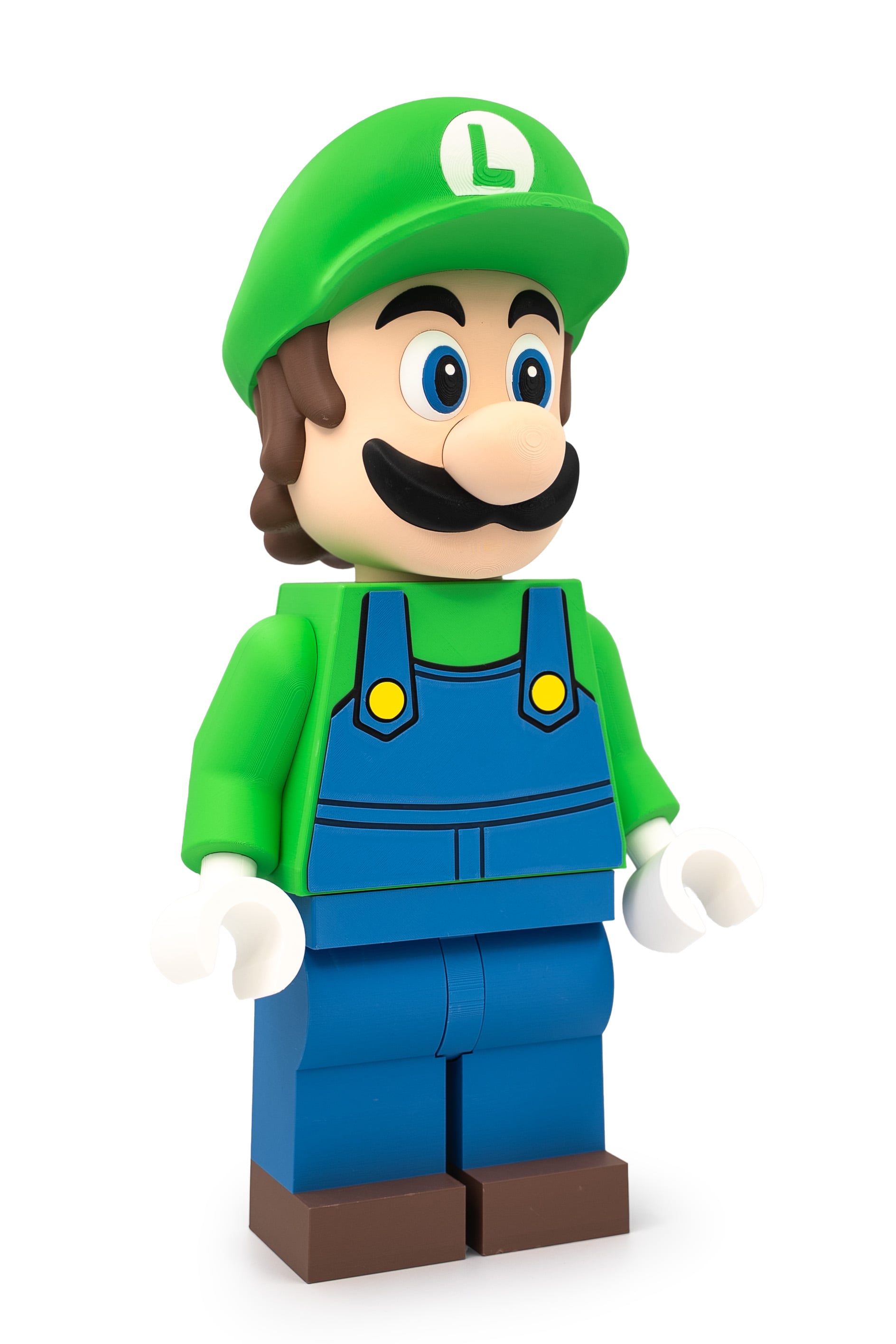 Luigi Modular Figure 3d model