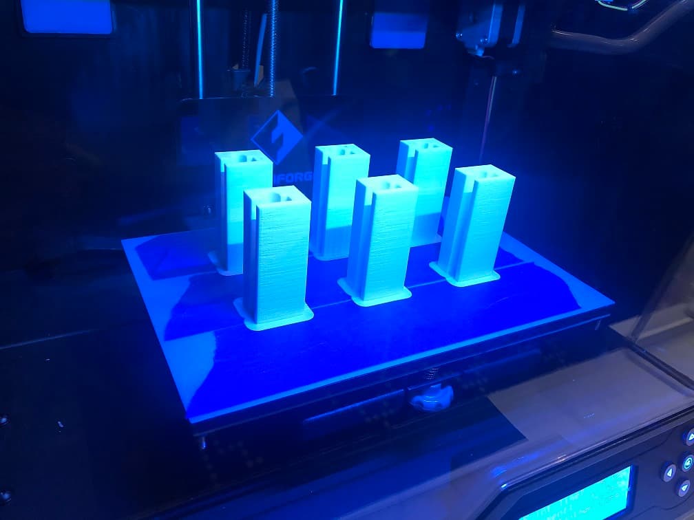 Freezer Glass Shelf Clip 3d model