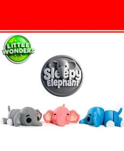 Sleepy Elephant 3d model
