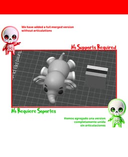 Sleepy Elephant 3d model