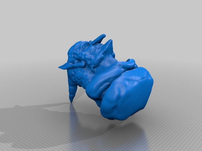 Goblin Bust 3d model