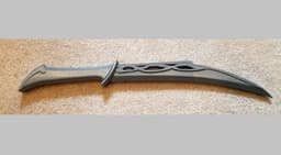Hobbit Inspired Tauriel Blade Cosplay Replica Prop 3d model