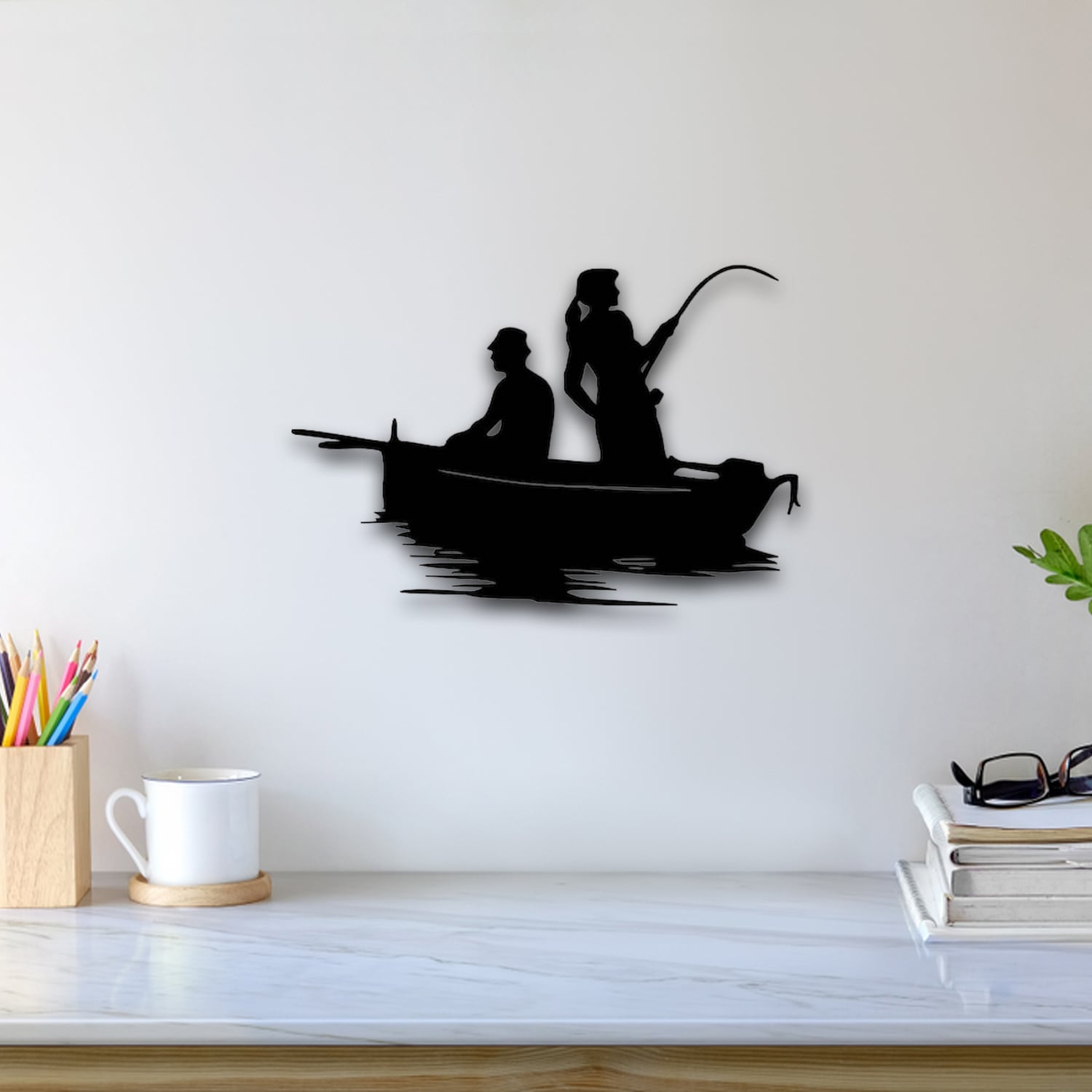 Fisher Man Wall Art 3d model