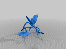 Abyssopelagic Dragon 3d model