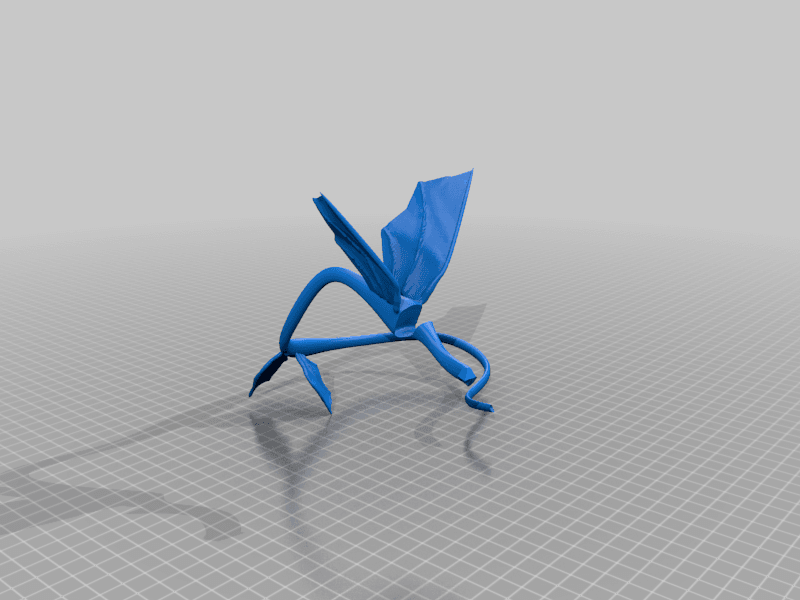 Abyssopelagic Dragon 3d model