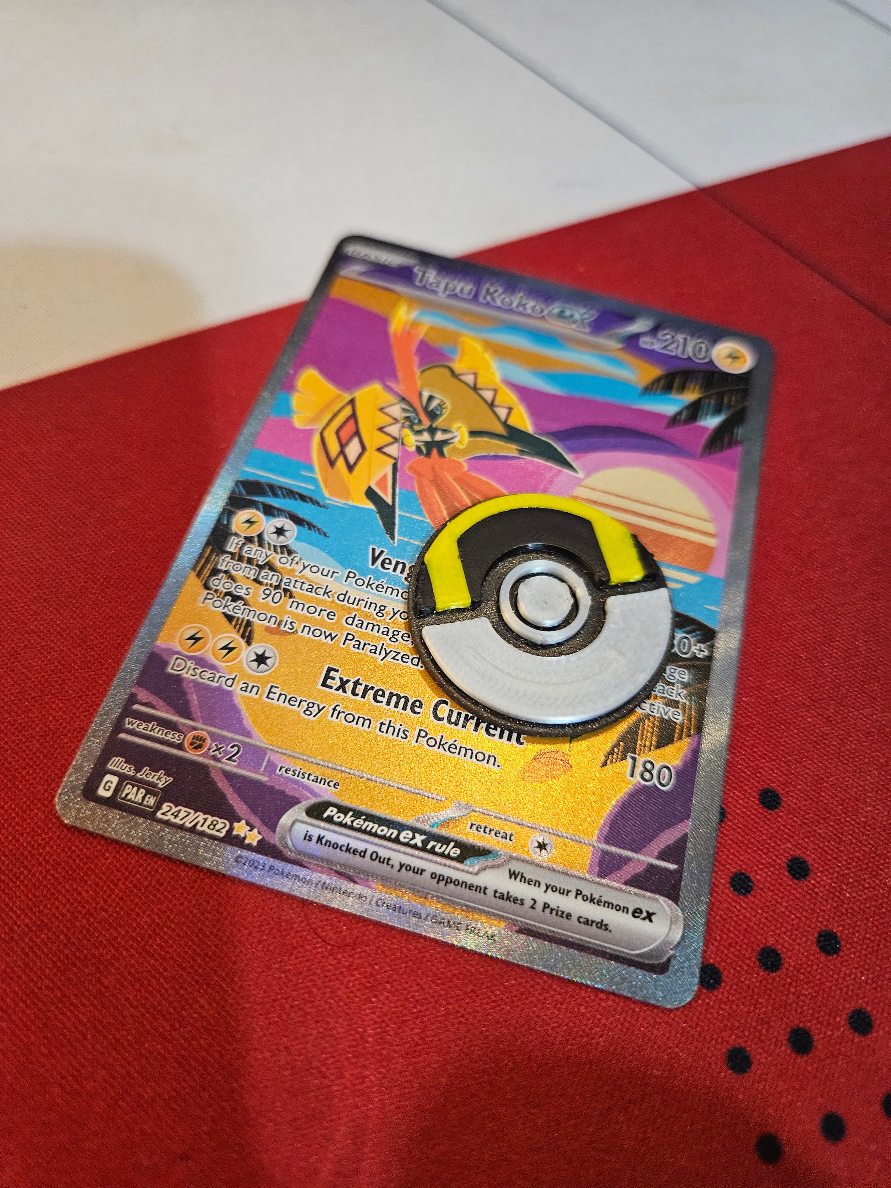 Ultra Ball Token Double Sided Ver. 3d model