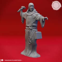 Cultists - Tabletop Miniatures (Pre-Supported) 3d model