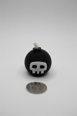 Mini Bomb Cosplay Prop 3d model