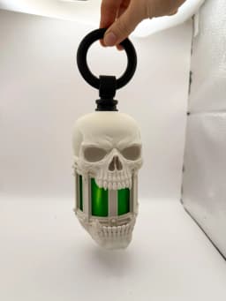Skeleton Tea Light Lantern 3d model