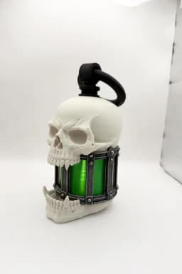 Skeleton Tea Light Lantern 3d model