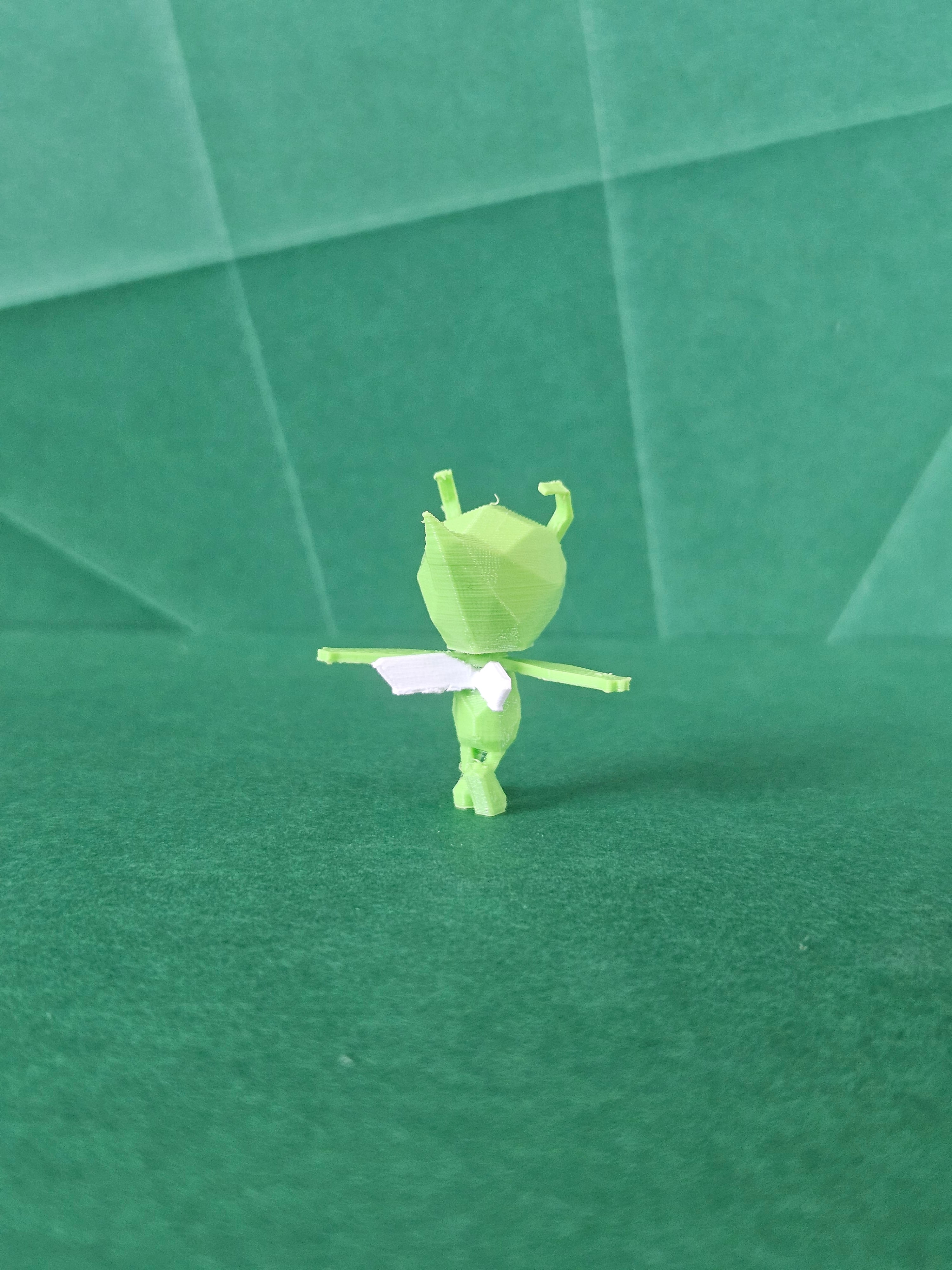 Celebi Low Poly Pokemon 3d model