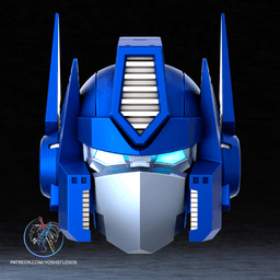 G1 Optimus Prime Helmet 3D Printer STL file 3d model