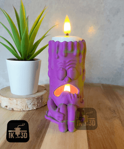 The Secret Life of Candles Set of 3 / No Supports 3d model