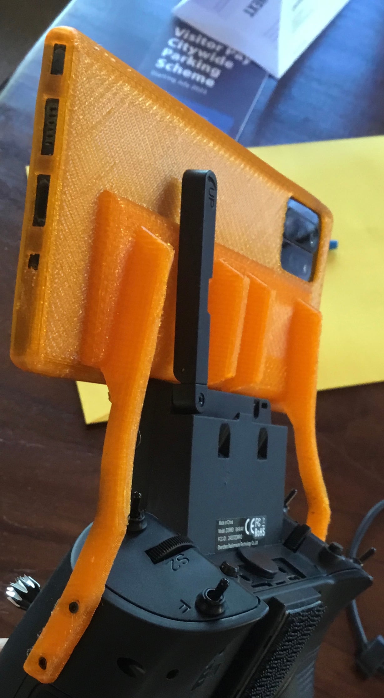 Zorro Phone holder with VRX Module bay 3d model