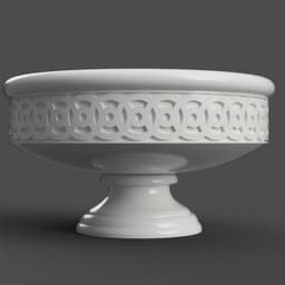 decorative planter - vase - candy dish -Urn 3d model