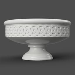 decorative planter - vase - candy dish -Urn 3d model