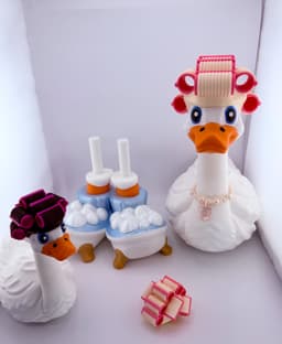 Spa Time Goose Gear for Porch Goose 3d model