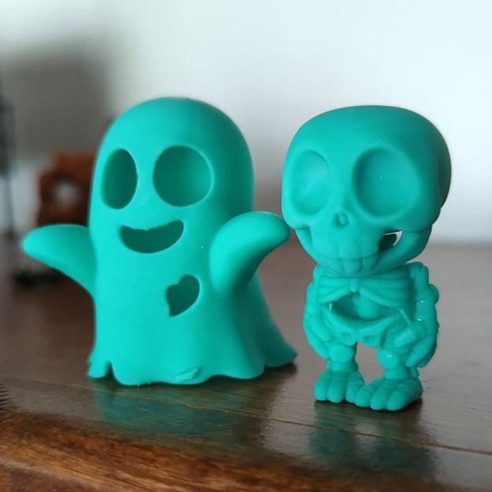 Ghost with skeleton 3d model
