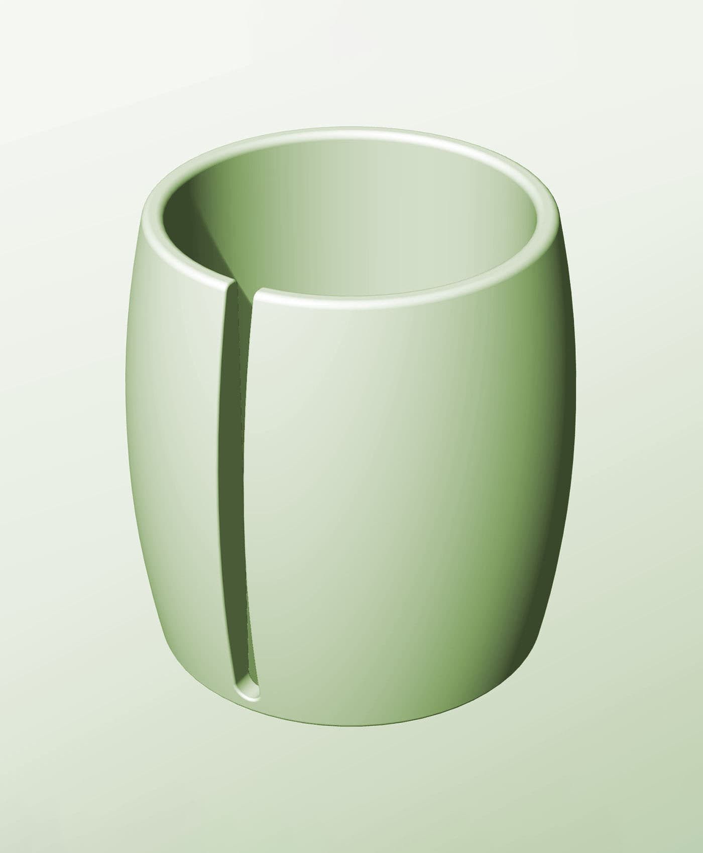 CR128-170-S Stacking slotted module bin for modern home decor 3d model