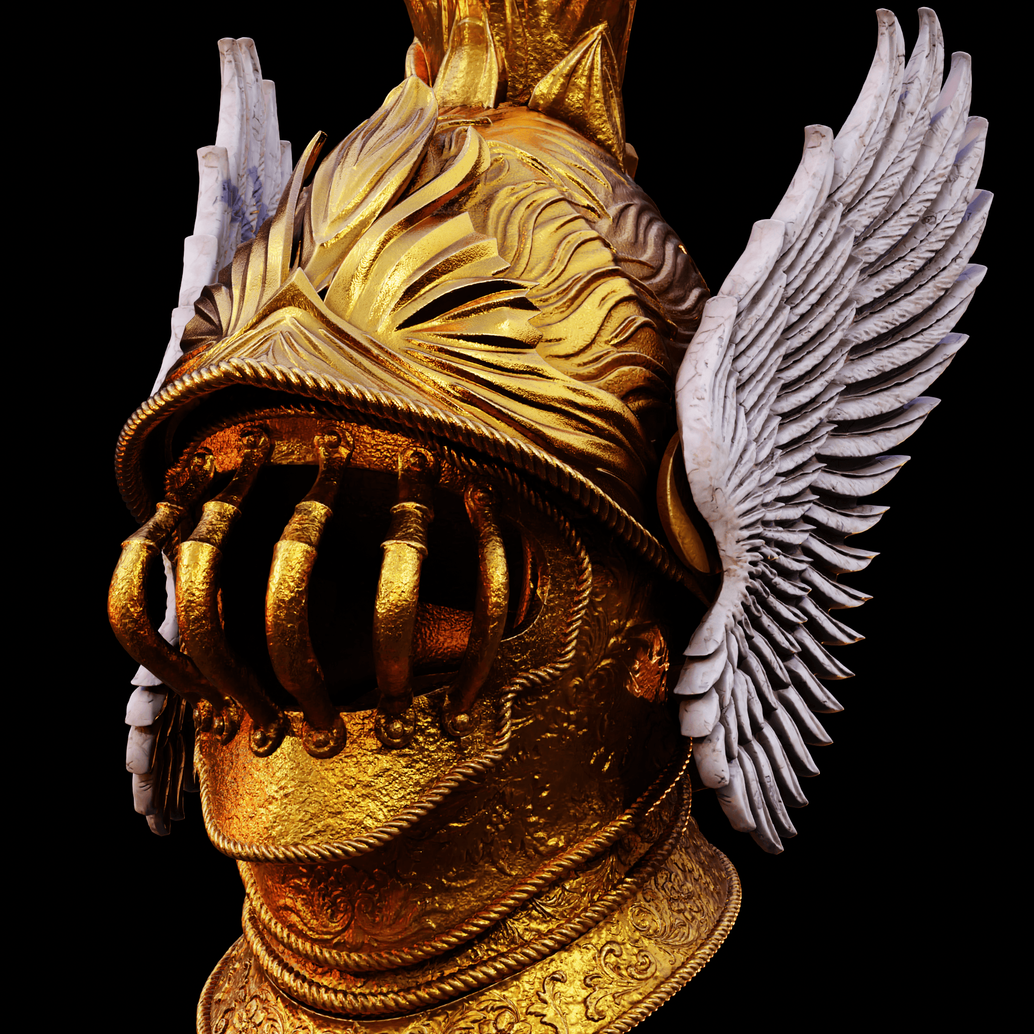 ELDEN RING CLEANROT HELM - COSPLAY LIFE SIZE FAN ART REPLICA 3d model