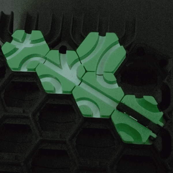 Hextraction Kickback Tile 3d model