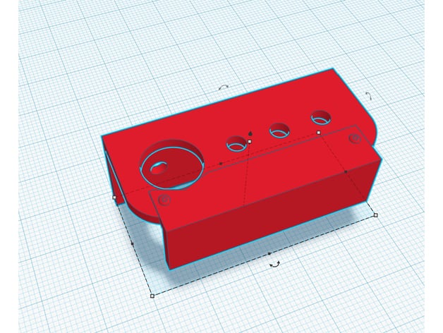 Proton Pack Charging and Control Plate 3d model