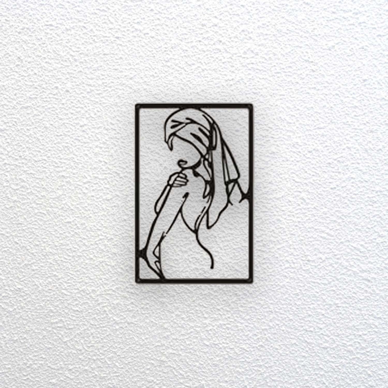 Woman Wall Art 3d model