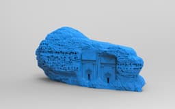 Qasr Al Bint AlUla Madain Saleh 3D - KSA sudia aribia- قصر البنت , العلا , مدائن صالح 3d model