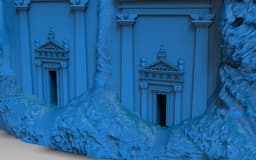 Qasr Al Bint AlUla Madain Saleh 3D - KSA sudia aribia- قصر البنت , العلا , مدائن صالح 3d model