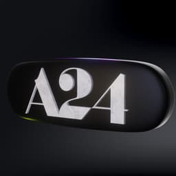 FREE A24 Logo and Keychain 3d model