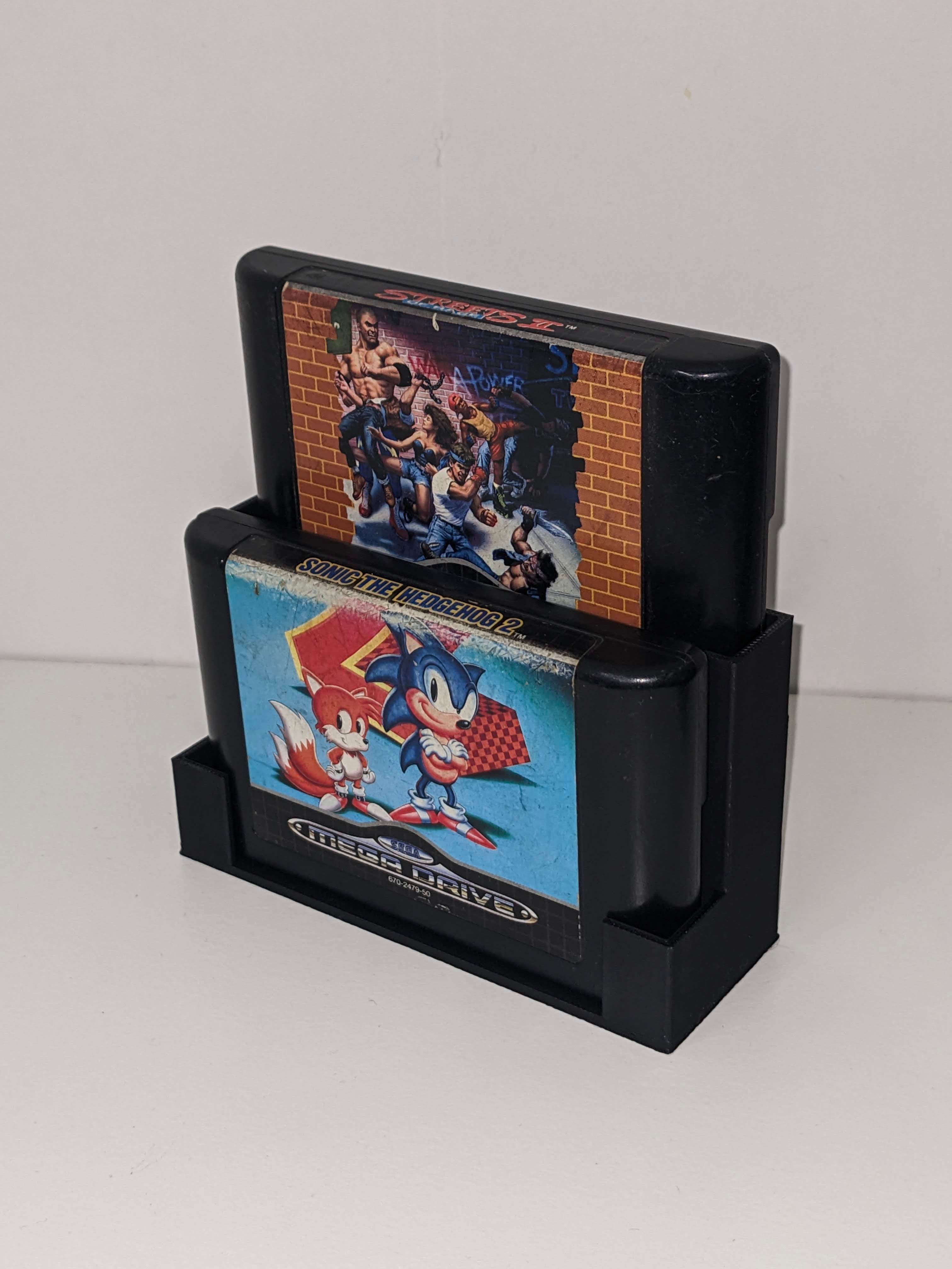 SEGA Mega Drive Genesis & Master System Holder 30 Models Display Tower 14 Models 3d model