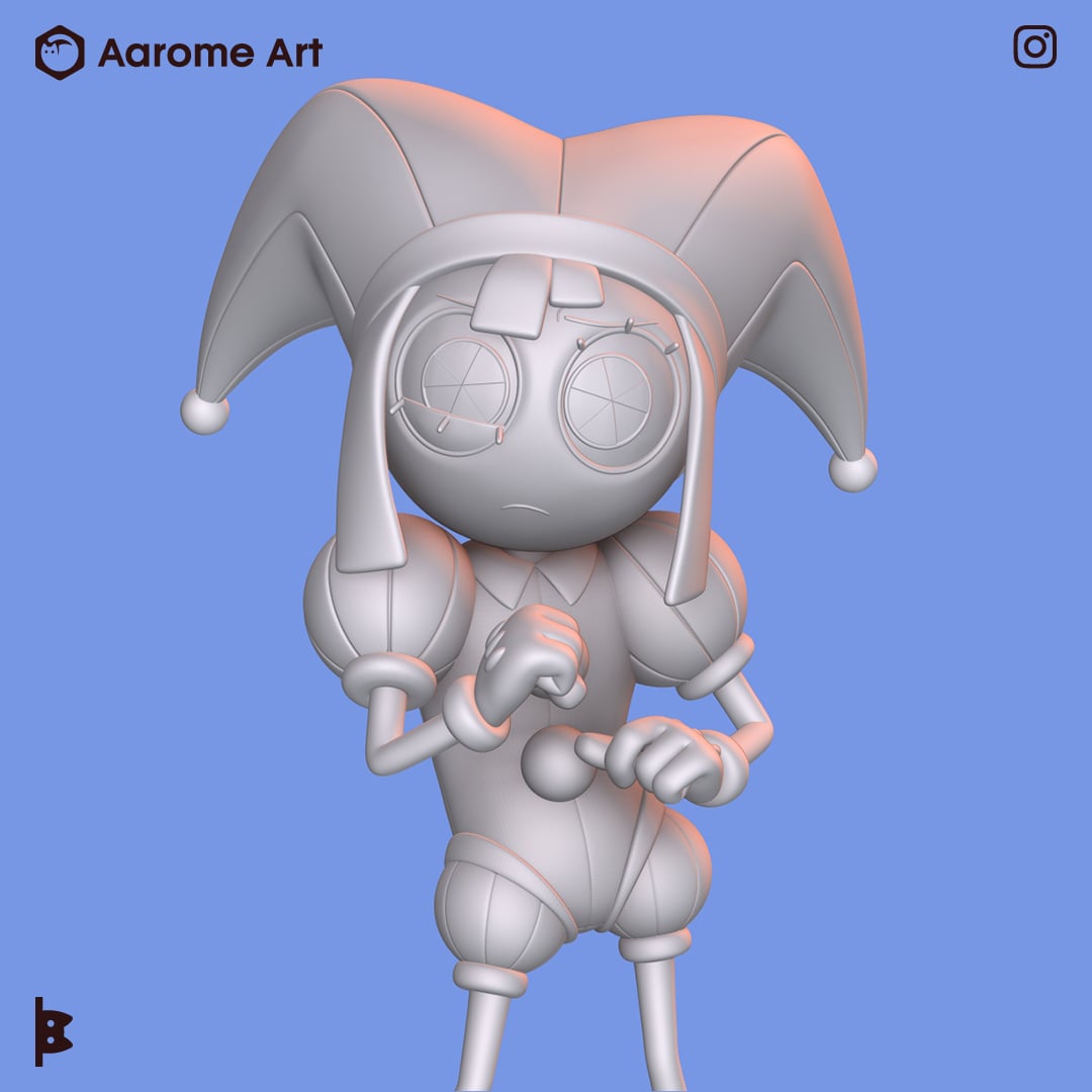 Pomni The Amazing Digital Circus 3d model