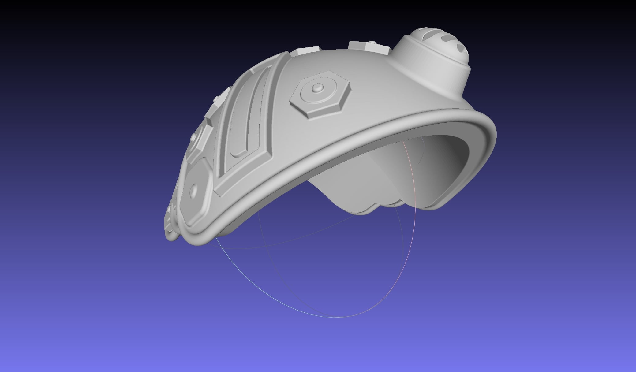 ALIEN Spacesuit Shoulderguard 3d model