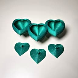 Pixie Heart Boxes 3d model