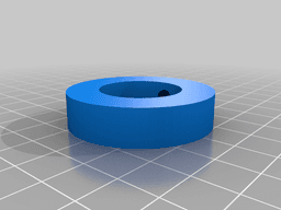YakGear stake out pole Collars. 3d model