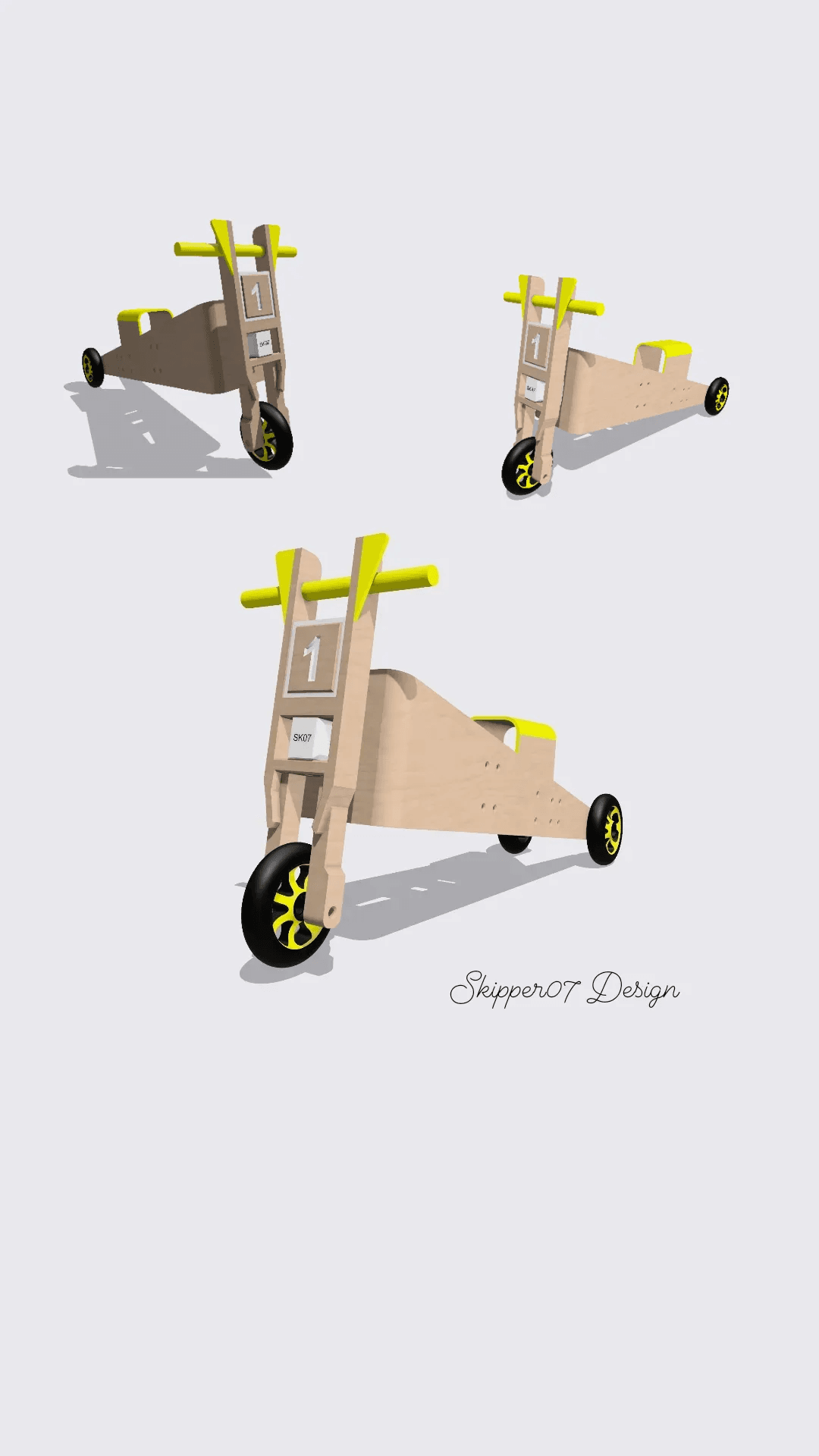 Triciclo 5.3  3d model
