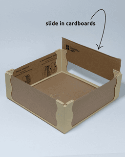 Filament Box Upcycling Frame (free) 3d model