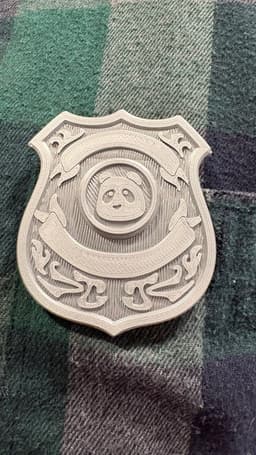 Toy Badge 3d model