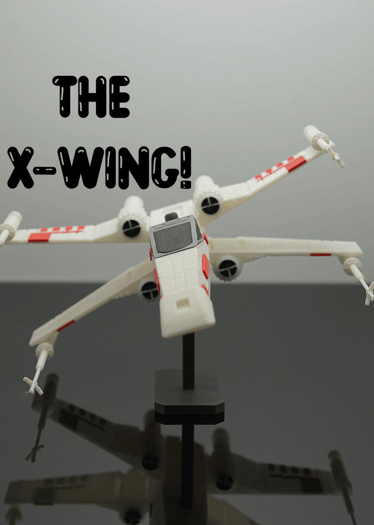 The X-WING! 3d model