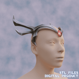 Fantasy Keyleth Crown The Legend of the Vox Machina 3d model