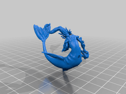 Merfolk Trickster 3d model